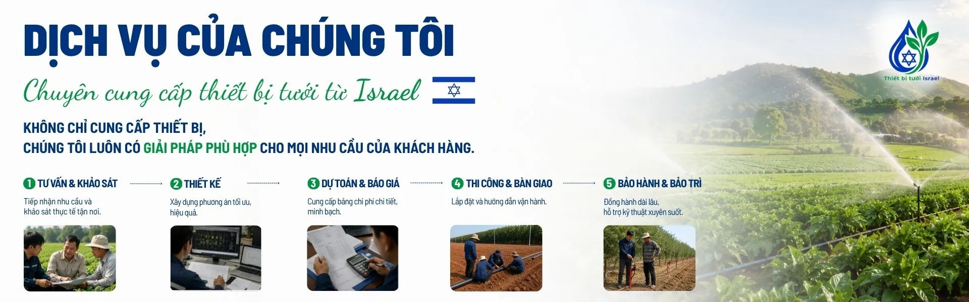Thiết bị tưới Israel