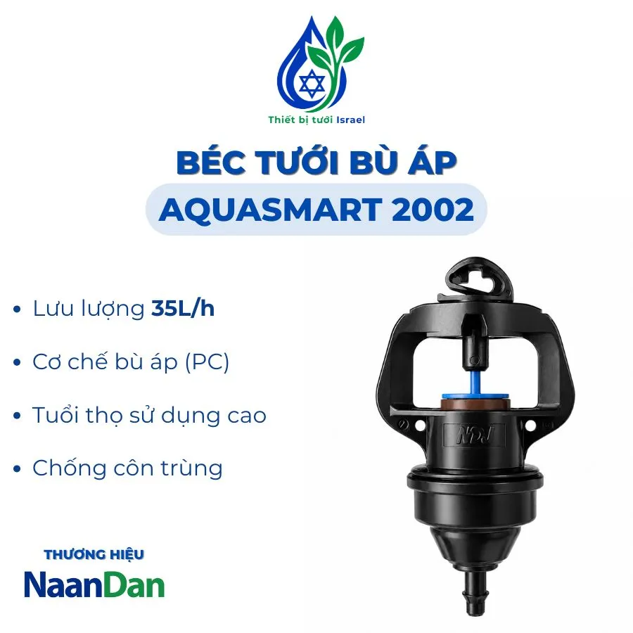 Béc tưới NaanDan Aquasmart 2002 35L/h