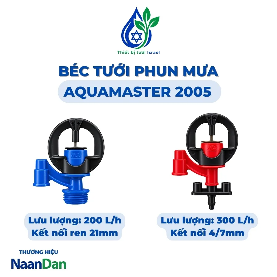 Béc tưới phun mưa Aquamaster 2005