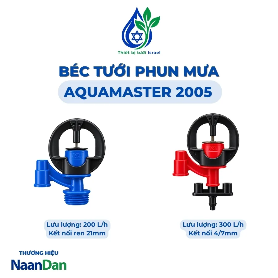 Béc tưới phun mưa Aquamaster 2005