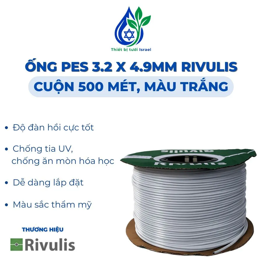 Ống PES Rivulis Israel 3.2x4.9mm