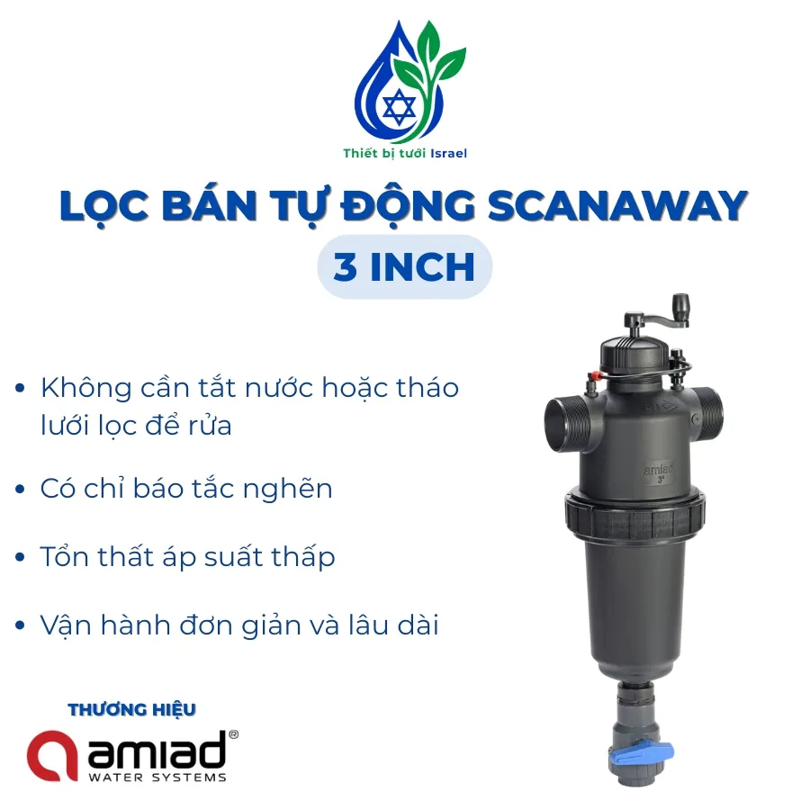 Lọc bán tự động Scanaway