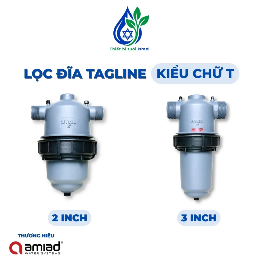 Lọc đĩa Tagline, kiểu chữ T