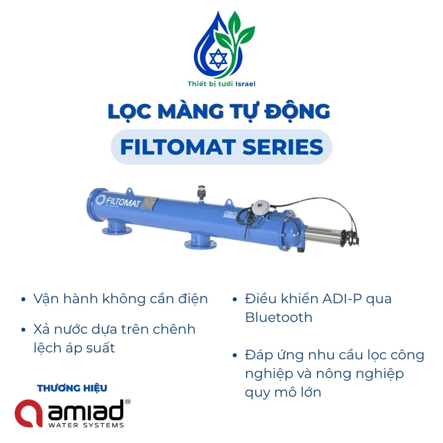 Lọc màng tự động Filtomat Series 