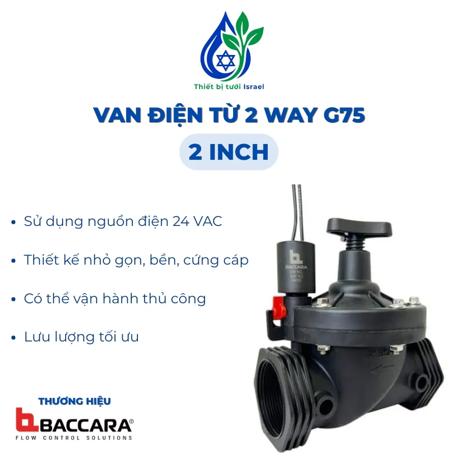  Van điện từ 2 way G75