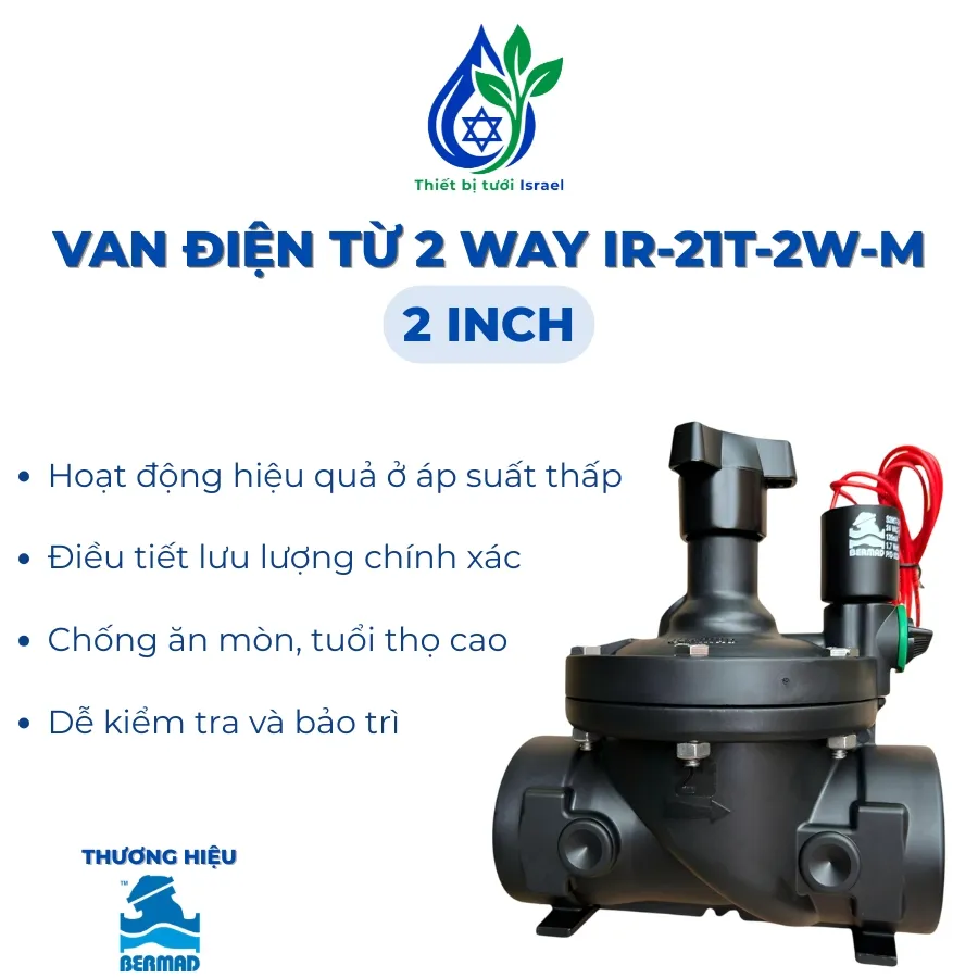 Van điện từ 2 way IR-21T-2W-M