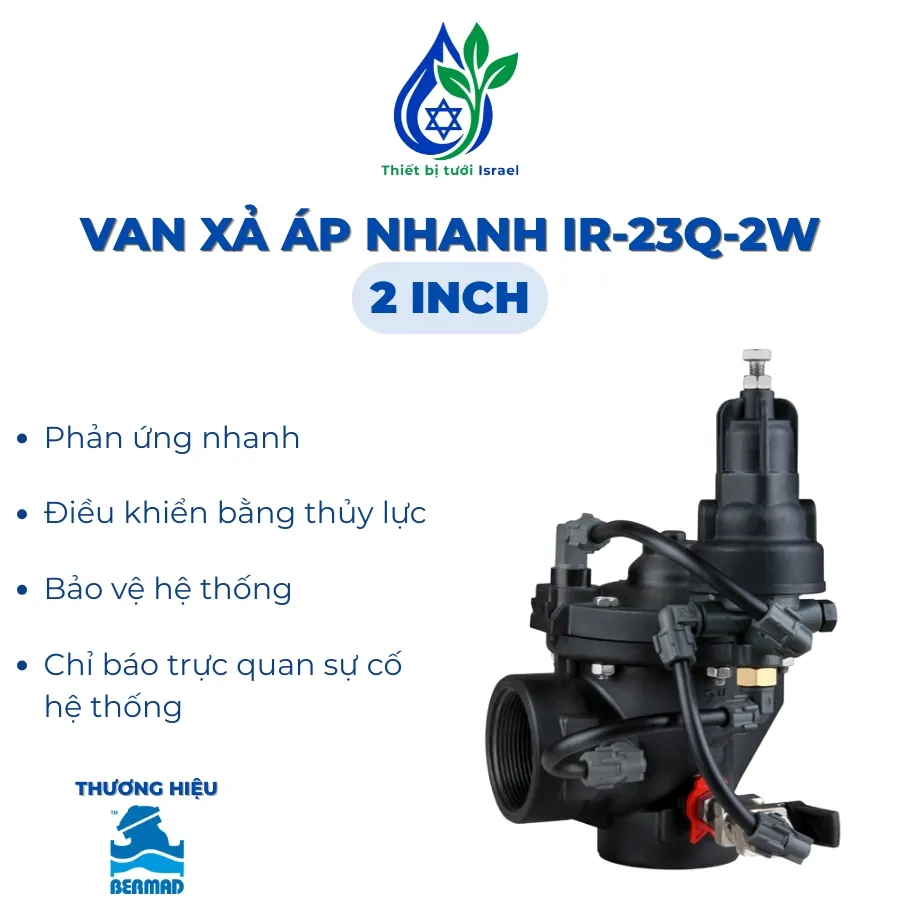 Van xả áp nhanh IR-23Q-2W